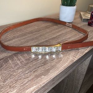 Vintage Fellini Leather Belt